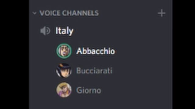 Abbacchio dislikes Giorno's piano (discord meme) смотреть онлайн