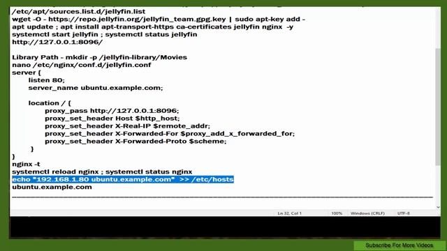 How To Install Jellyfin Media Server With Nginx On Ubuntu 20.04 LTS смотреть онлайн