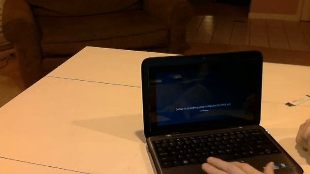 Dell Inspiron Duo unboxing смотреть онлайн