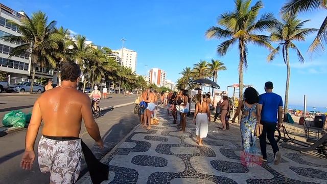 Ipanema Beach Walk, Rio de Janeiro Brasil 2021 смотреть онлайн