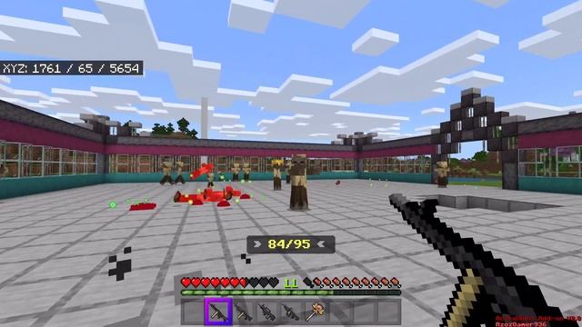 Minecraft ACTUAL GUNS Addon (MCPE/Bedrock/Xbox) смотреть онлайн