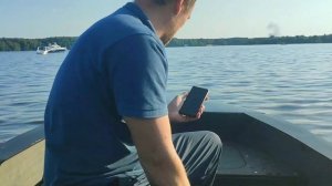 Спуск на воду лодки из ПНД по проекту АКЛ 400