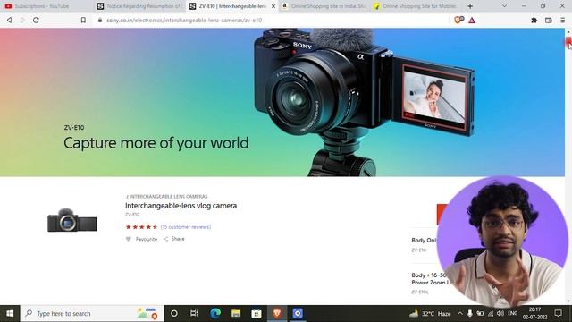 Sony ZV E10 India Stock: Buy at Best Price Here смотреть онлайн