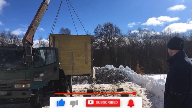 ПЕРЕЕЗД В ДЕРЕВНЮ|ПЕРВОЕ СТРОЕНИЕ НА УЧАСТКЕ #деревня #бытовка #переезд смотреть онлайн