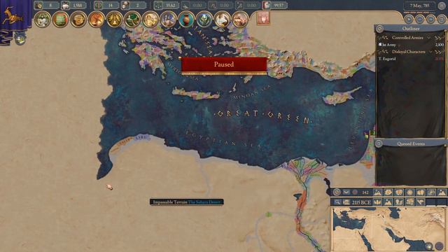 IMPERATOR ROME : BRONZE AGE MOD (TYRE) - EP1 смотреть онлайн