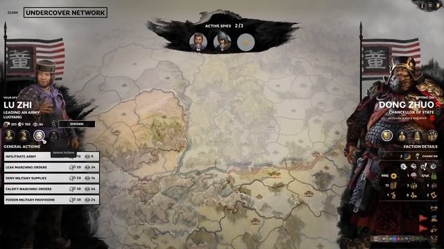 Новая механика Интриг и Шпионажа в Total War THREE KINGDOMS - Spies Gameplay Reveal (на русском) смотреть онлайн