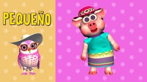 Grande y Pequeño #1 | Animales de La Granja de Zenón | A Jugar