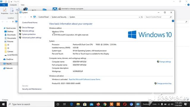 How to Check my laptop/PC Details Ram/Processor/ Bit/Windows License Key смотреть онлайн