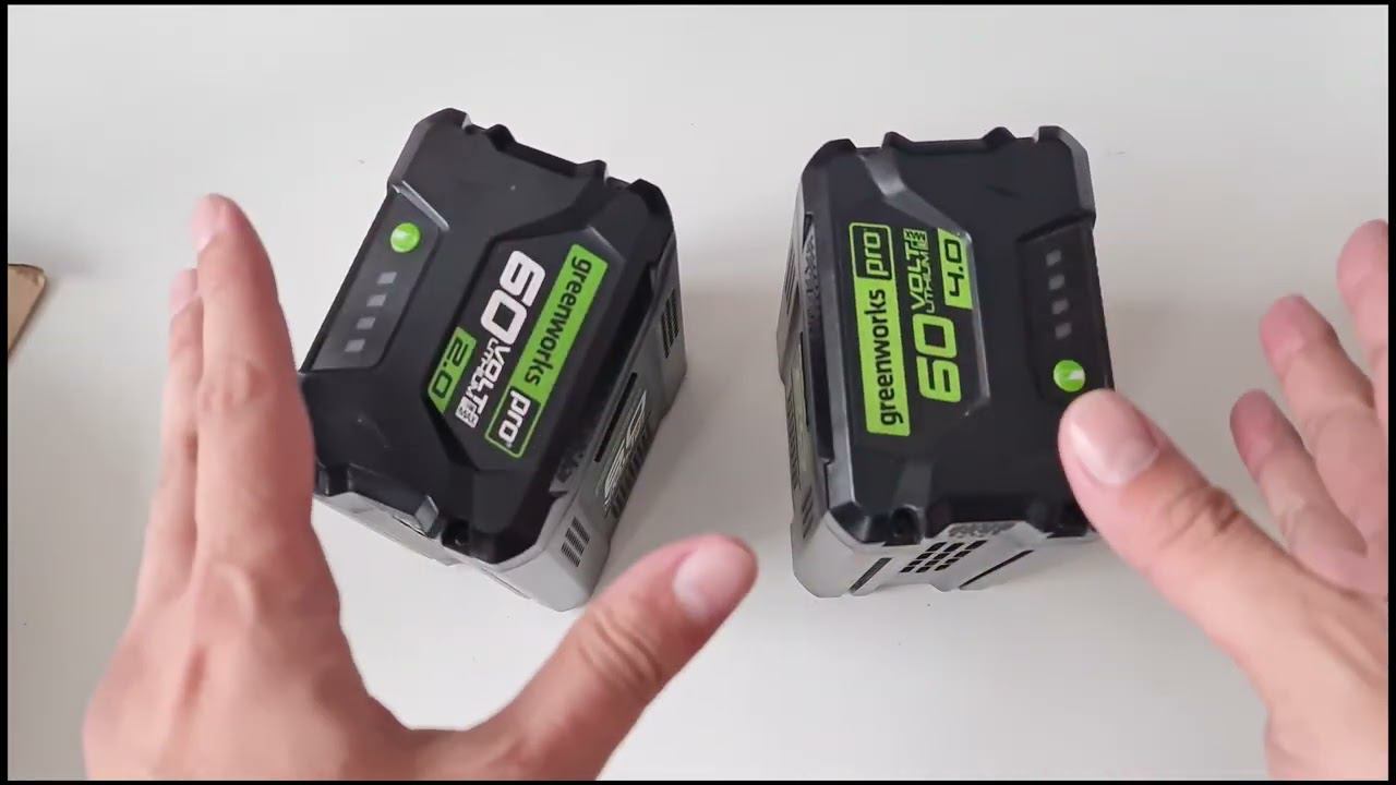 Как я пробовал сравнить аккумулятор Greenworks 60В 2 Ач с 4 Ач и к чему привел этот необдуманный шаг смотреть онлайн