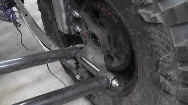 Необычная задняя подвеска для багги. Багги из Субару и Тойоты (часть 2.2)