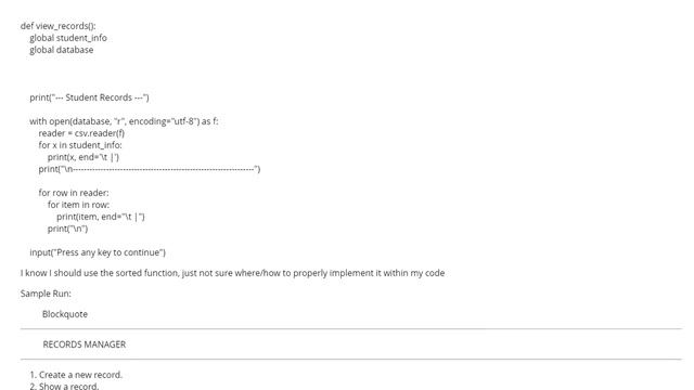 Alphabetically sort with Python? (3 answers) смотреть онлайн