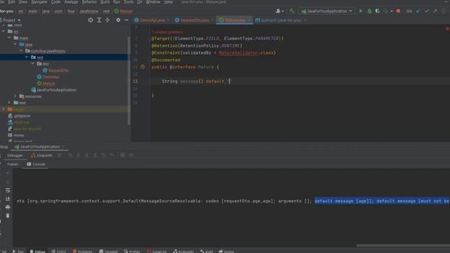 Spring Boot - Creating a Custom Annotation for REST Validation смотреть онлайн
