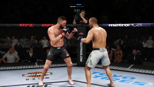 UFC 3 карьера ЛЕГЕНДАРНЫЙ режим идем к ПОЯСУ В ПОЛУТЯЖЕЛОМ ВЕСЕ! № 9 смотреть онлайн