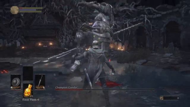 Dark Souls 3 - Champion Gundyr Boss Fight [LVL 1 Parry Kill] смотреть онлайн
