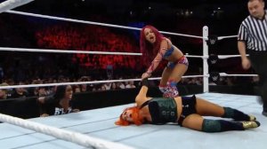 Sasha Banks vs Becky Lynch: WWE Main Event (Nov 10 2015) 720p HD