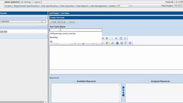 TestLink Tutorial With bulk case creation смотреть онлайн