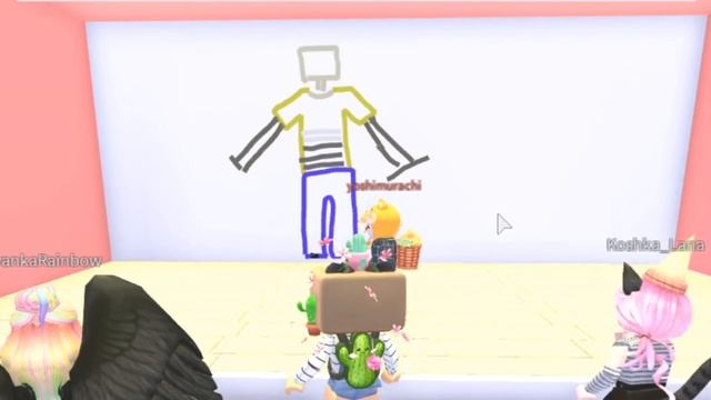 УГАДЫВАЕМ СЛОВА ИЗ ИГР В КОТОРЫЕ ИГРАЛИ! Roblox Paint 'N Guess смотреть онлайн