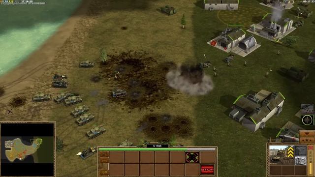 БОТ ВОЗБУДИЛСЯ!!! Я В ШОКЕ!!! НЕОЖИДАННЫЙ ПОВОРОТ ВОЙНЫ В GENERALS WORLD WAR 2 смотреть онлайн