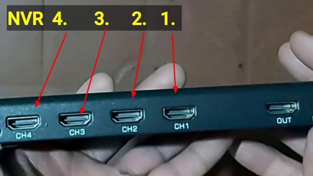 4 NVR DVR to One LED | View Multiple NVR DVR in one single screen | 4 NVR one Monitor смотреть онлайн