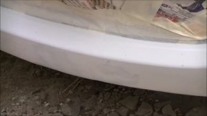 Ремонт бампера своими руками и покраска Чери Бонус Chery Bonus