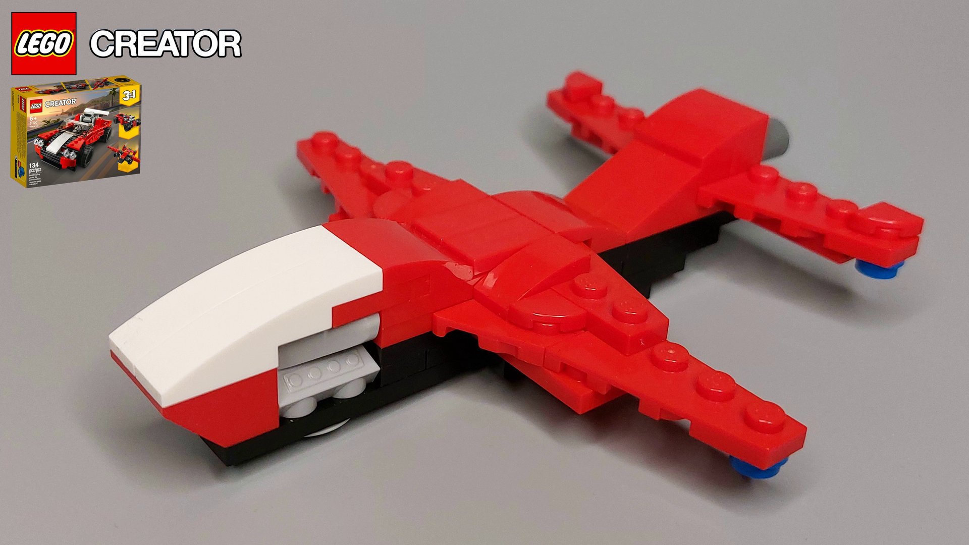 Лего Самоделки - Беспилотник из Lego Creator (31100) #3 смотреть онлайн