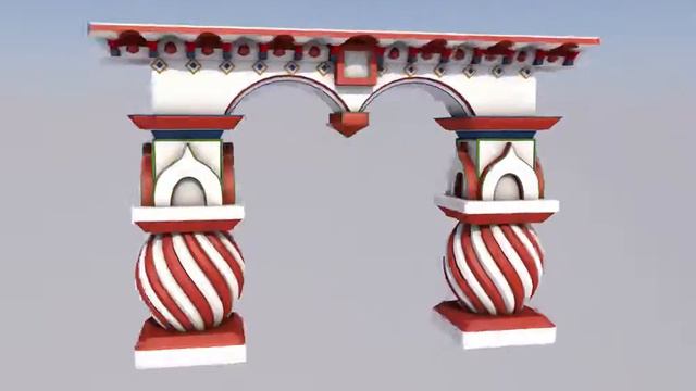 3D-проектирование декоративной арки смотреть онлайн