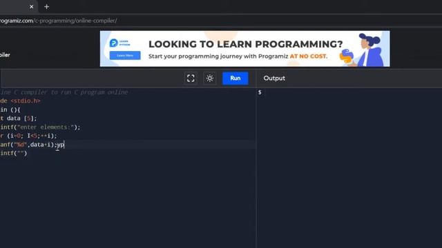 Access array using pointer смотреть онлайн
