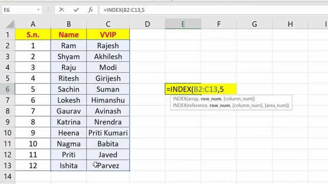Index formula in Microsoft Excel@COMPUTEREXCELSOLUTION смотреть онлайн
