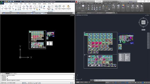 AutoCAD vs Zwcad - 2D смотреть онлайн
