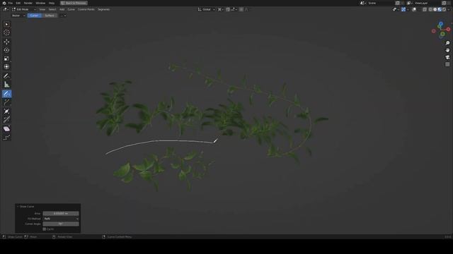 Draw Plants/Ivy with Blender 3.0 - Geometry Nodes смотреть онлайн