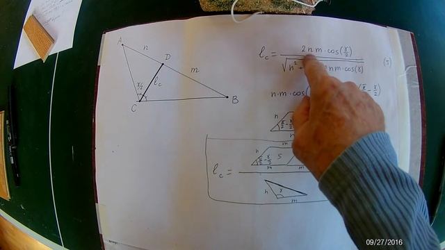 Георгий Александров. Новая формула для длины биссектрисы. Ч.2 смотреть онлайн