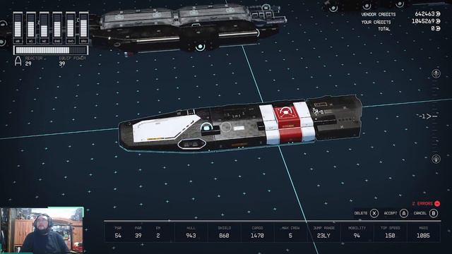 Starfield SSV Normandy Build Class A