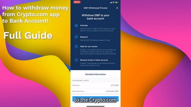 FULL GUIDE: Withdraw Money From Crypto.com App to Bank Account EASILY 2023 (UPDATED) смотреть онлайн
