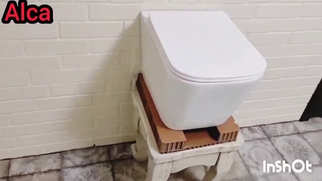 Подвесной унитаз Alca безободковый Инсталляция Nova 4501 Nova Plastik идеальный комплект пр. Турция смотреть онлайн