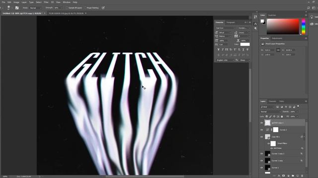 How to Create Simple Melting-Liquid Text Effect: Photoshop Tutorial смотреть онлайн