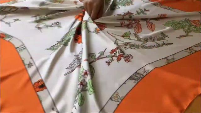 Twill 100% Silk Scarf смотреть онлайн