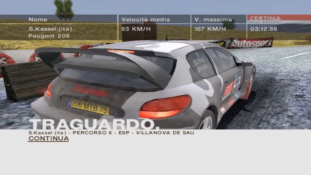 Peugeot 206 WRC Colin McRae rally 2005 смотреть онлайн