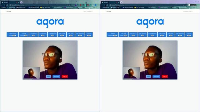 Agora + Laravel Video Chat Demo смотреть онлайн