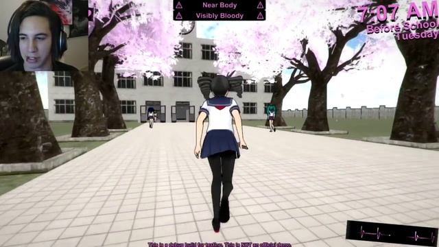 NOTICE ME SENPAI! - Yandere Simulator (Build Test Gameplay) смотреть онлайн