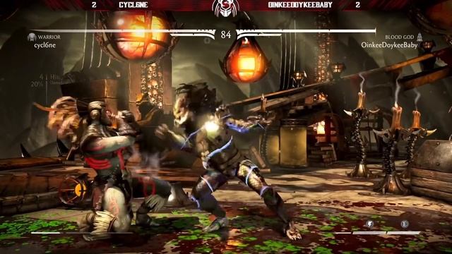 THIS SET WAS INSANE! - Cycl0ne (Predator) vs Oinkeedoinkee (Kotal) - MKX смотреть онлайн