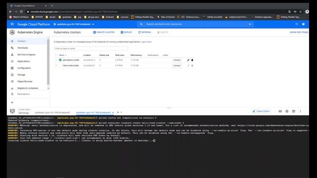 Google Cloud Platform: Google Kubernetes Engine смотреть онлайн