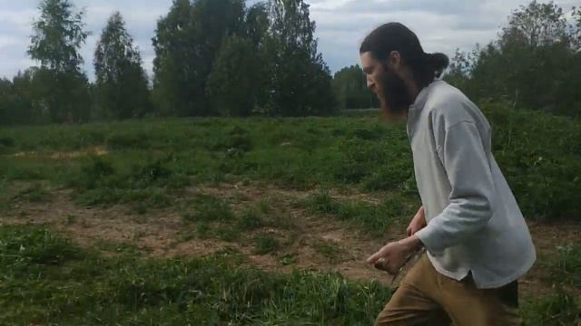 Строим Слободу с нуля. Косим ручной косой. смотреть онлайн