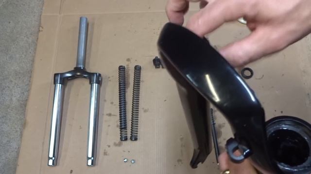Suntour XCM Fork Service - Disassemble/Clean/Lube/Re-assemble смотреть онлайн