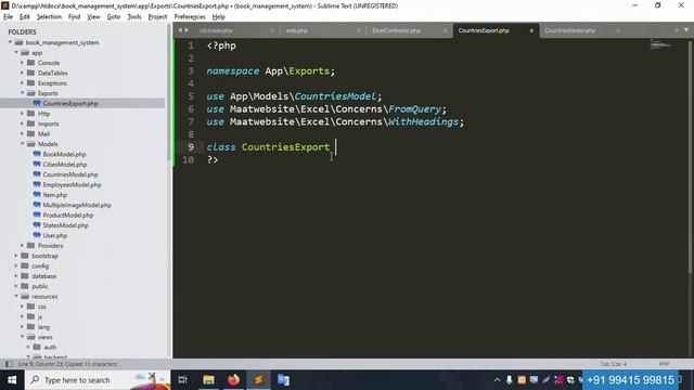 How to Export Data to Excel file in Laravel 10 (Hindi) смотреть онлайн
