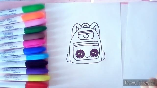 Как нарисовать рюкзак? смотреть онлайн