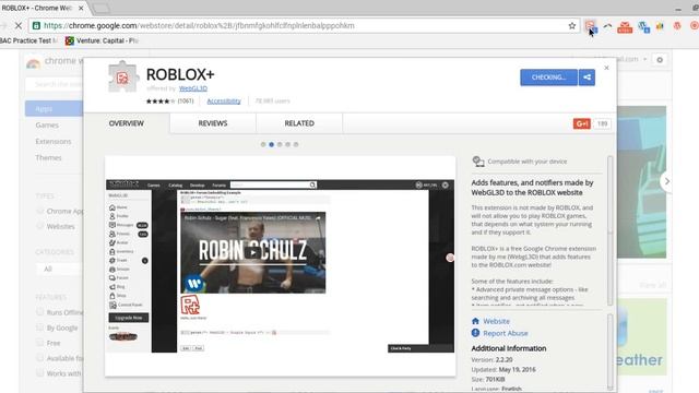 How to Download ROBLOX+ on Google Chrome смотреть онлайн