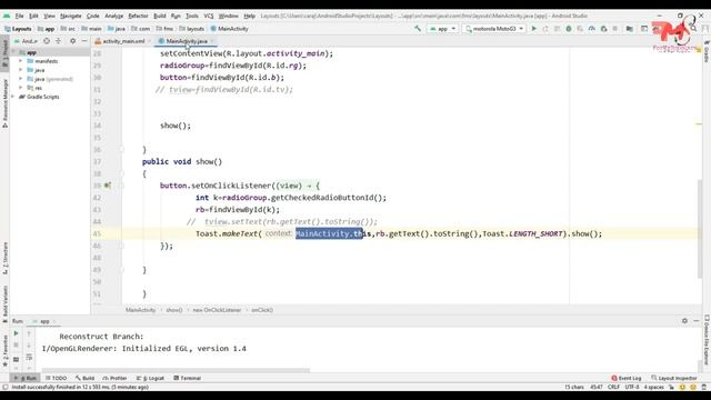 #12 Implement Toast Message in Android App | Android Studio | Android Development Tutorial 2020 смотреть онлайн
