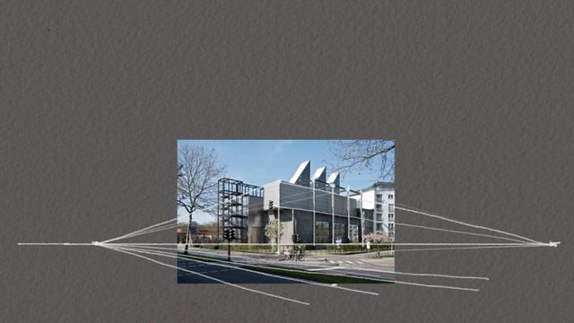 How to find vanishing points - how to start perspective - first step - what is the vanishing point смотреть онлайн