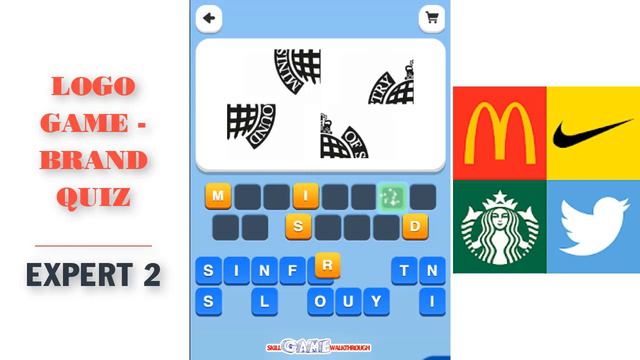 Logo Game - Brand Quiz Expert 8 - Walkthrough | SkillGameWalkthrough
