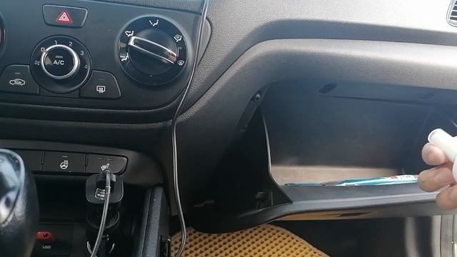 Замена салонного фильтра на Хендай Солярис 2020г. смотреть онлайн